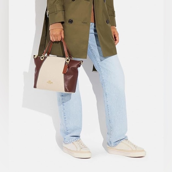 COACH Women's Kacey Satchel Crossbody - Picture 5 of 8